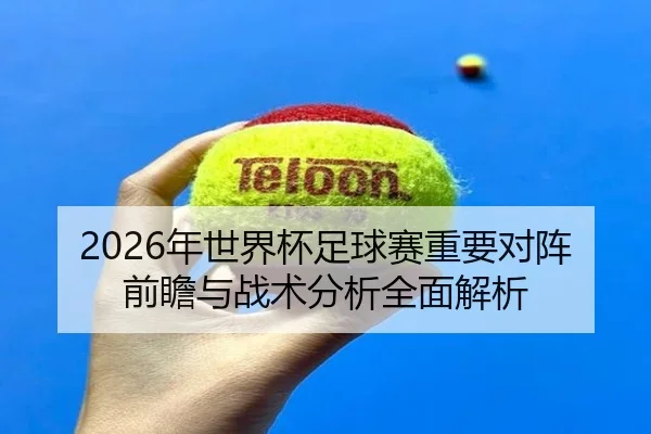 2026年世界杯足球赛重要对阵前瞻与战术分析全面解析